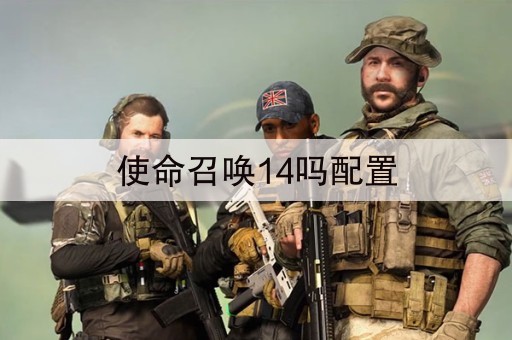 使命召唤14吗配置