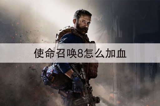 使命召唤8怎么加血